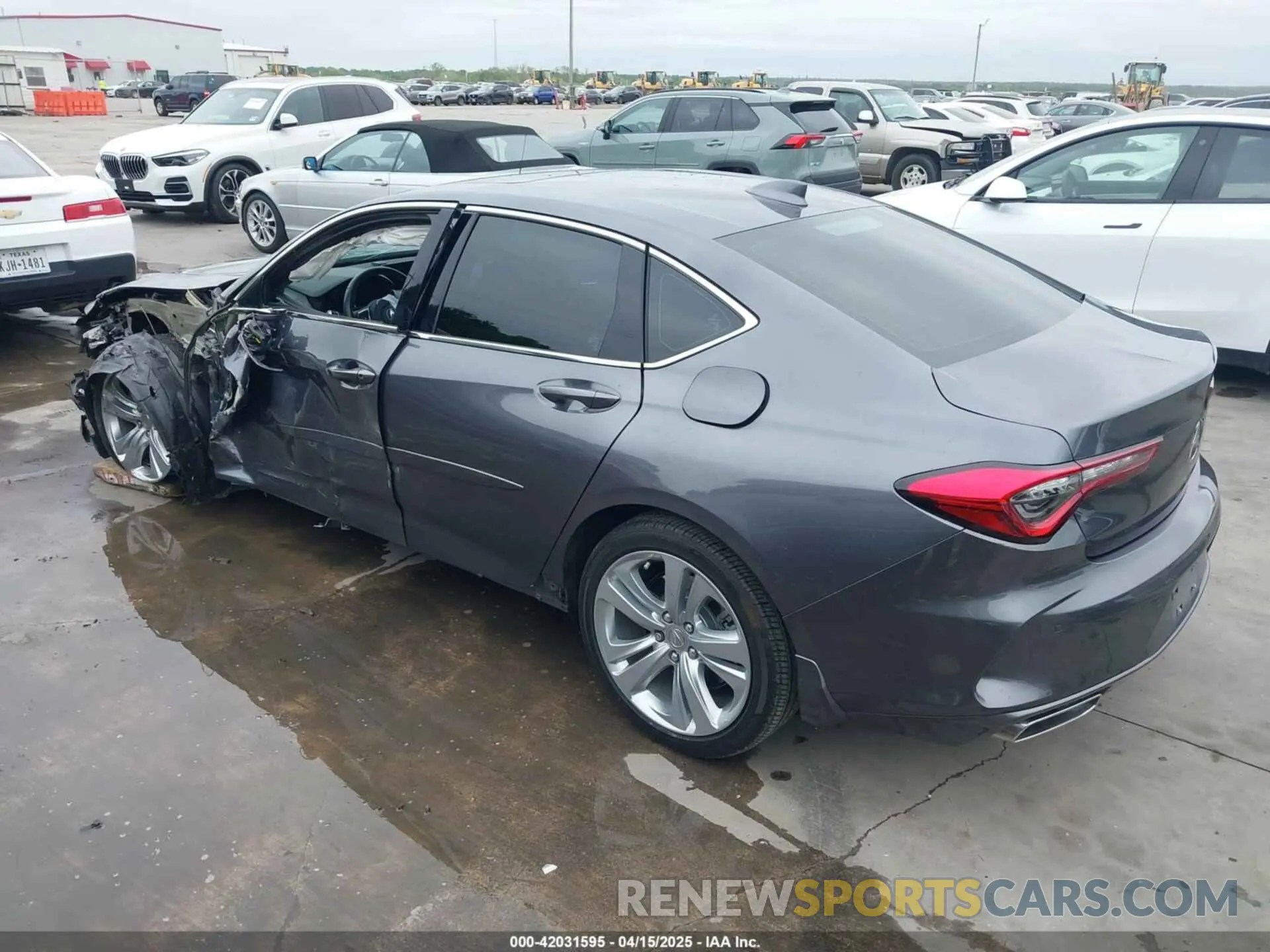 3 fotografías del automóvil dañado 19UUB5F46PA002750 ACURA TLX 2023