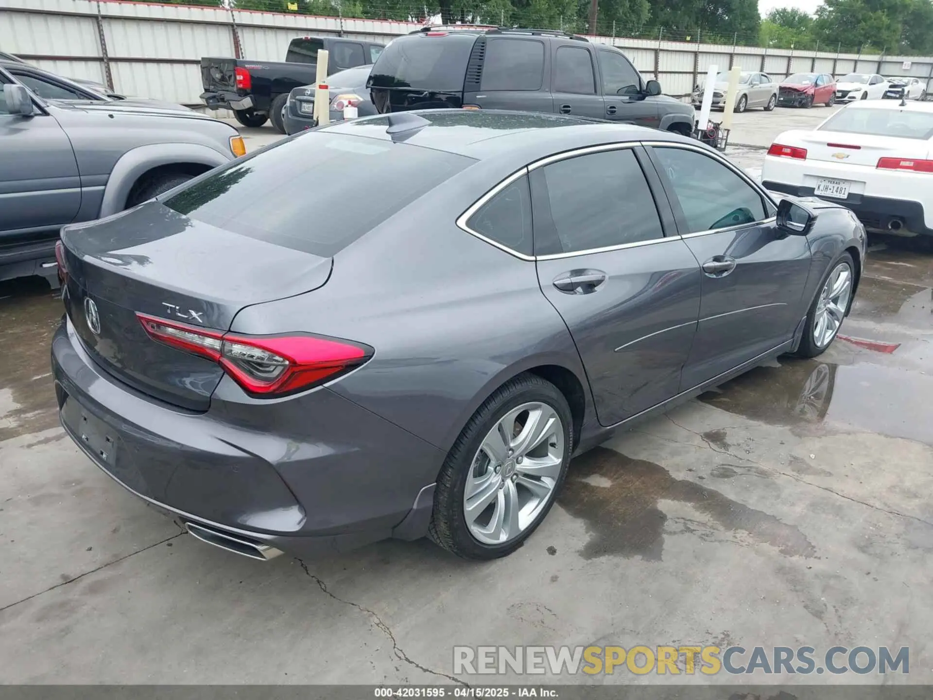 4 fotografías del automóvil dañado 19UUB5F46PA002750 ACURA TLX 2023