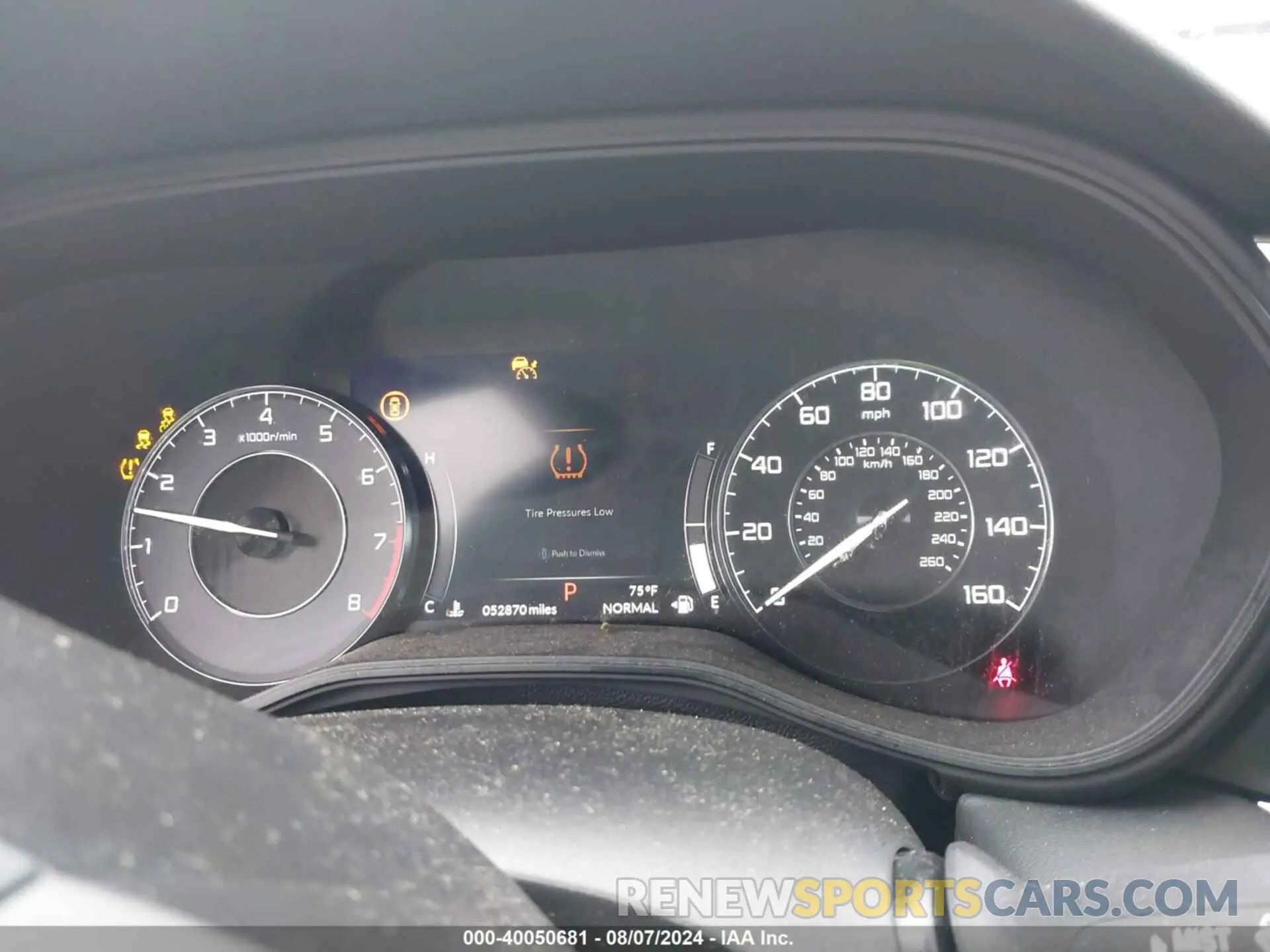 15 fotografías del automóvil dañado 19UUB5F47PA000358 ACURA TLX 2023