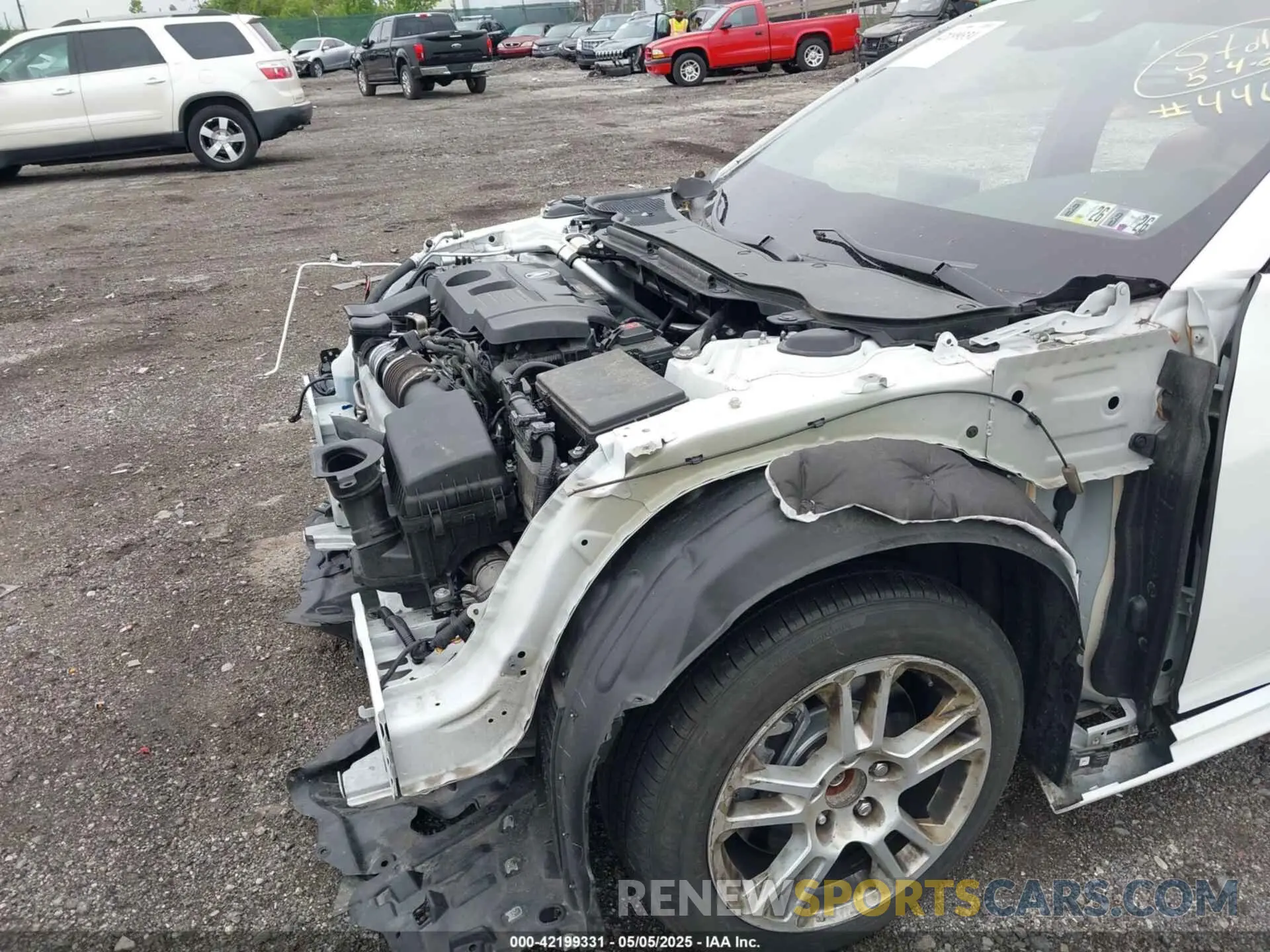 20 fotografías del automóvil dañado 19UUB5F51PA004463 ACURA TLX 2023