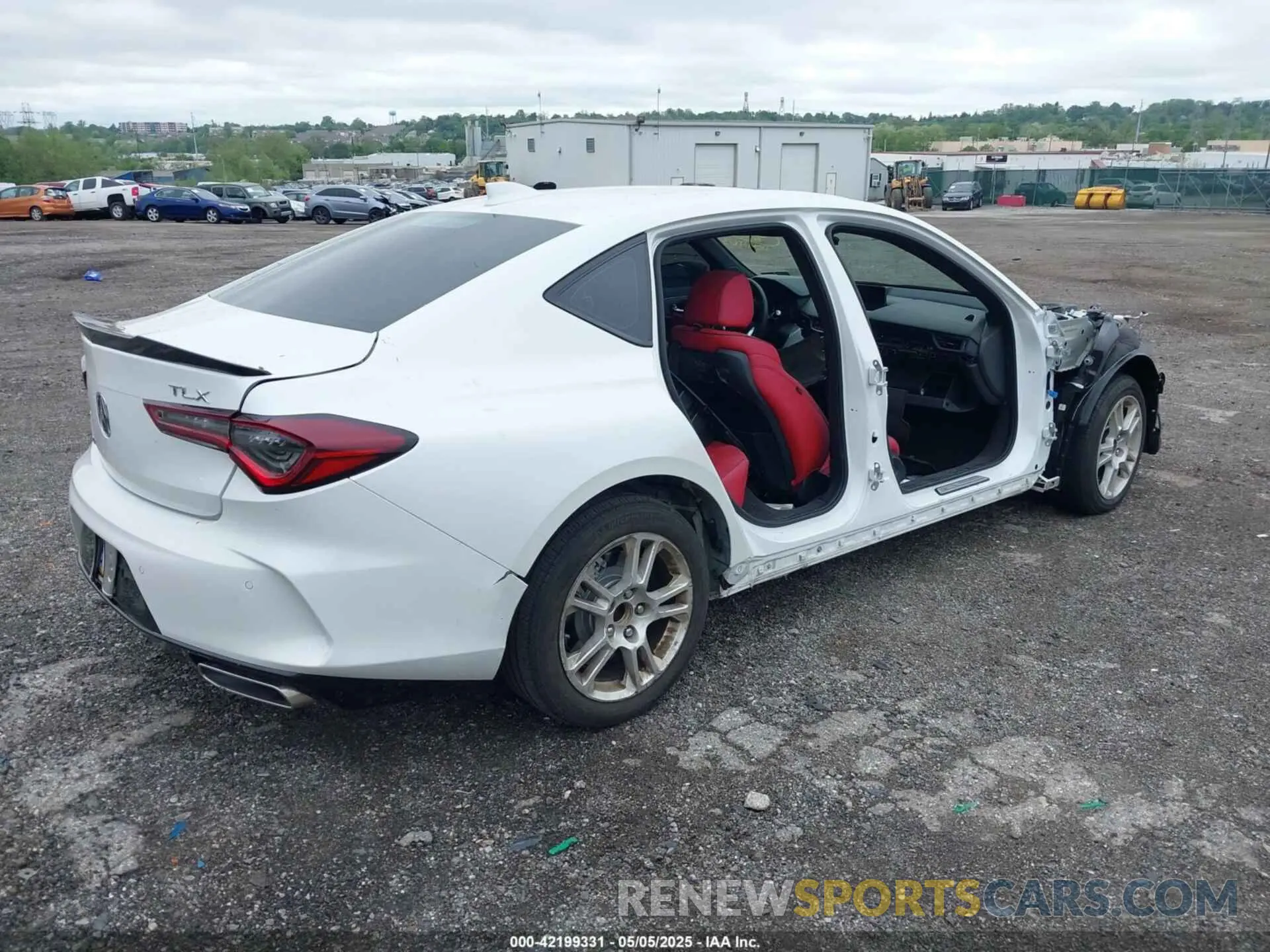 4 fotografías del automóvil dañado 19UUB5F51PA004463 ACURA TLX 2023