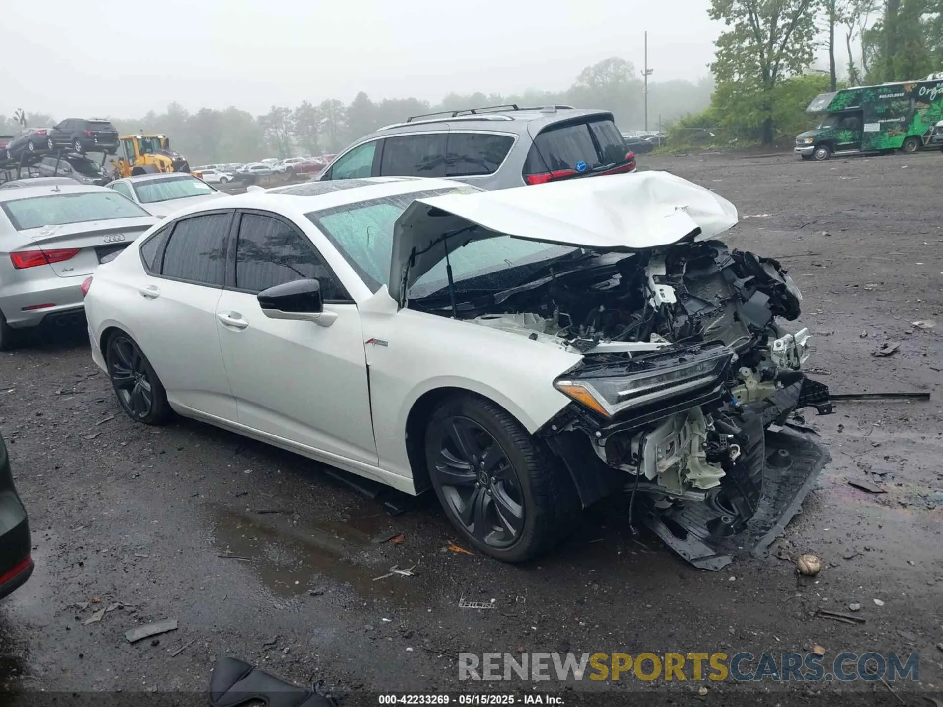 13 fotografías del automóvil dañado 19UUB5F53PA007302 ACURA TLX 2023