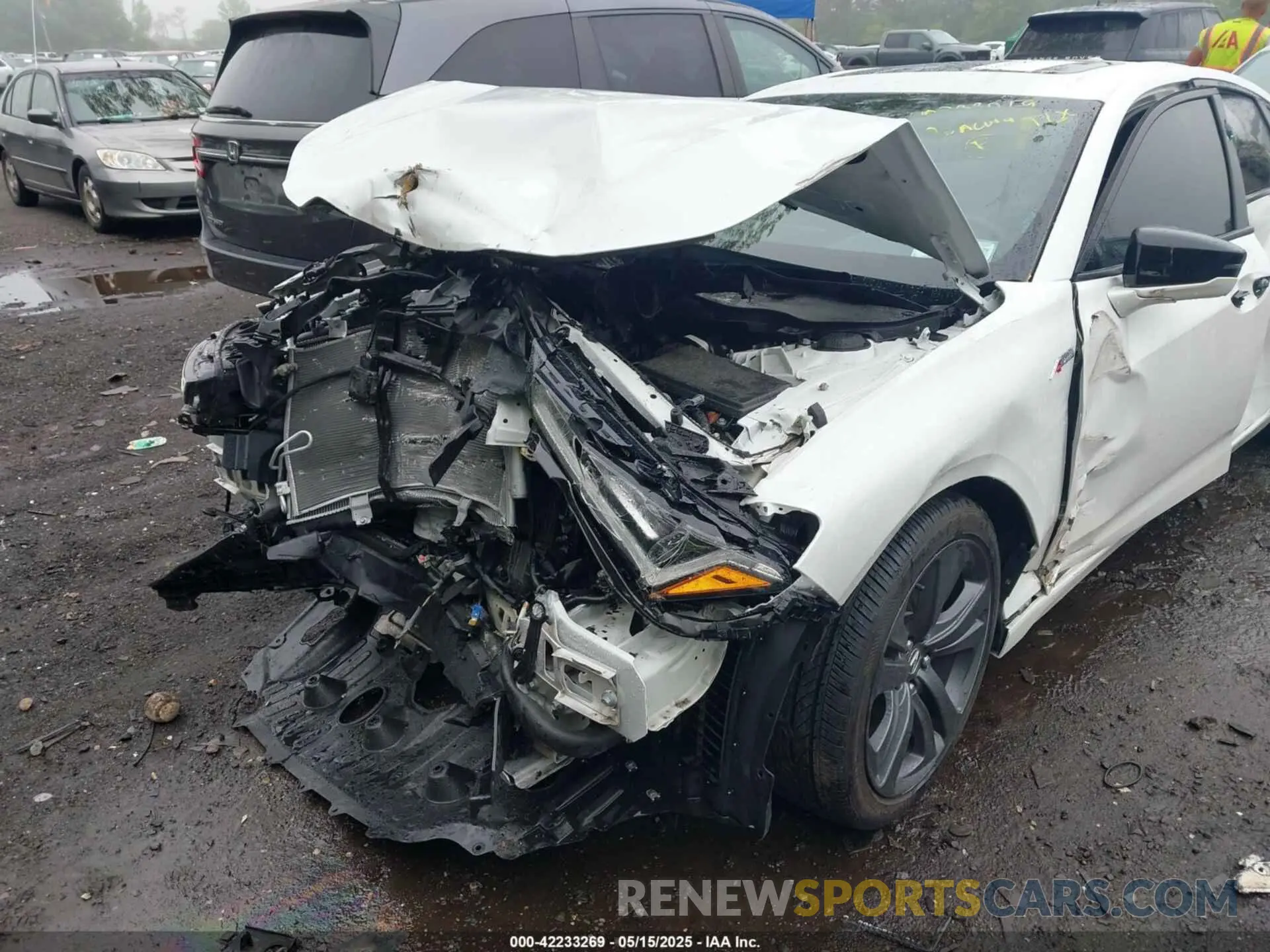 6 fotografías del automóvil dañado 19UUB5F53PA007302 ACURA TLX 2023
