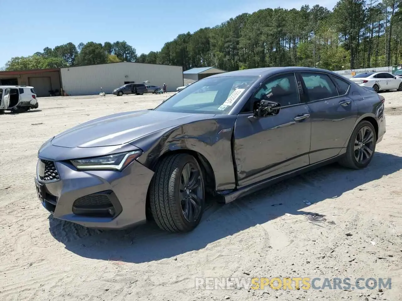 1 fotografías del automóvil dañado 19UUB5F59PA000337 ACURA TLX 2023