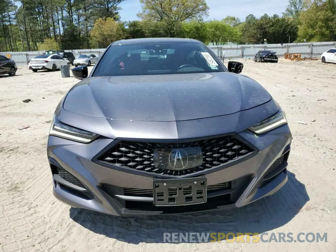 5 fotografías del automóvil dañado 19UUB5F59PA000337 ACURA TLX 2023