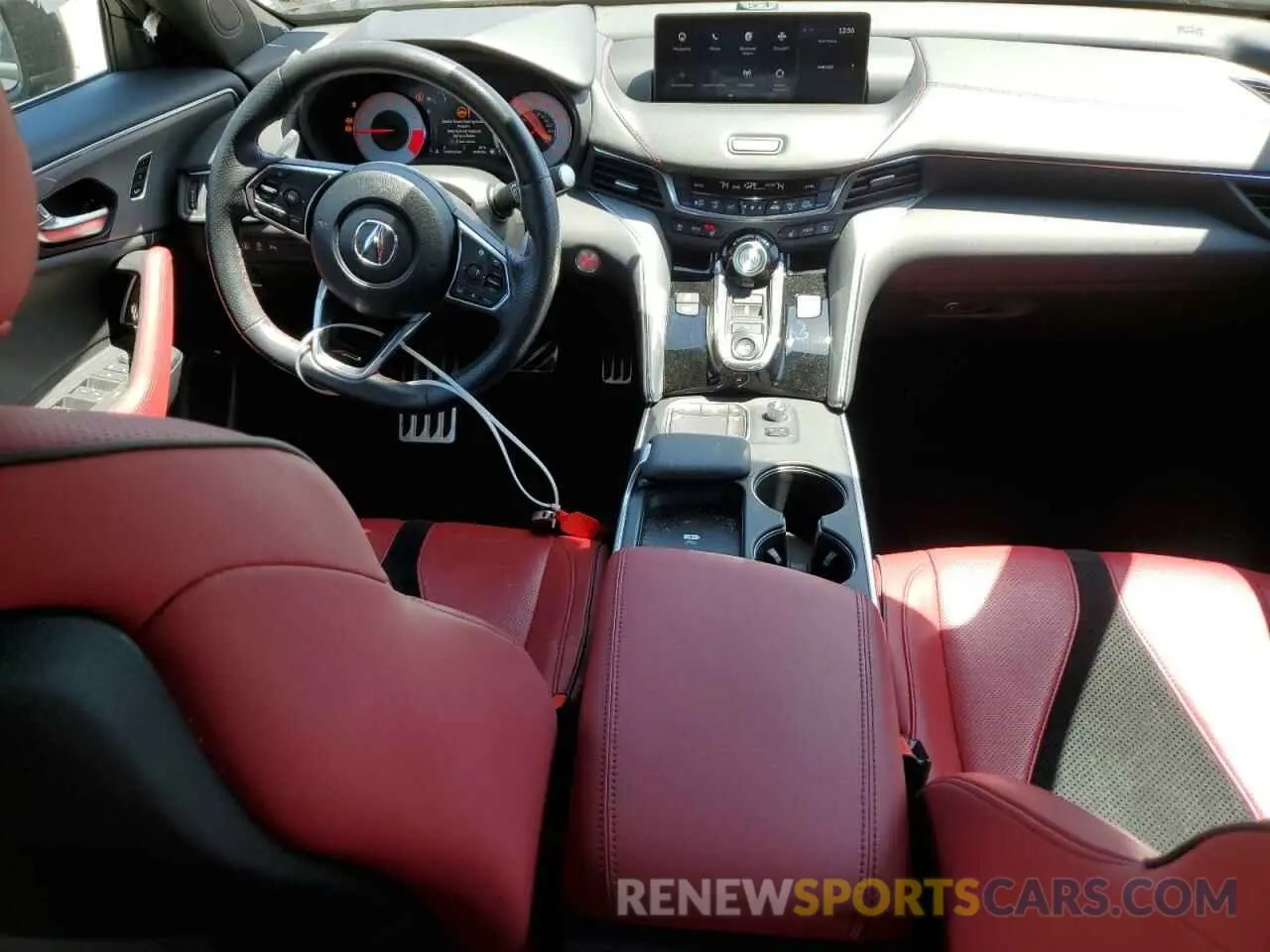 8 fotografías del automóvil dañado 19UUB5F59PA000337 ACURA TLX 2023