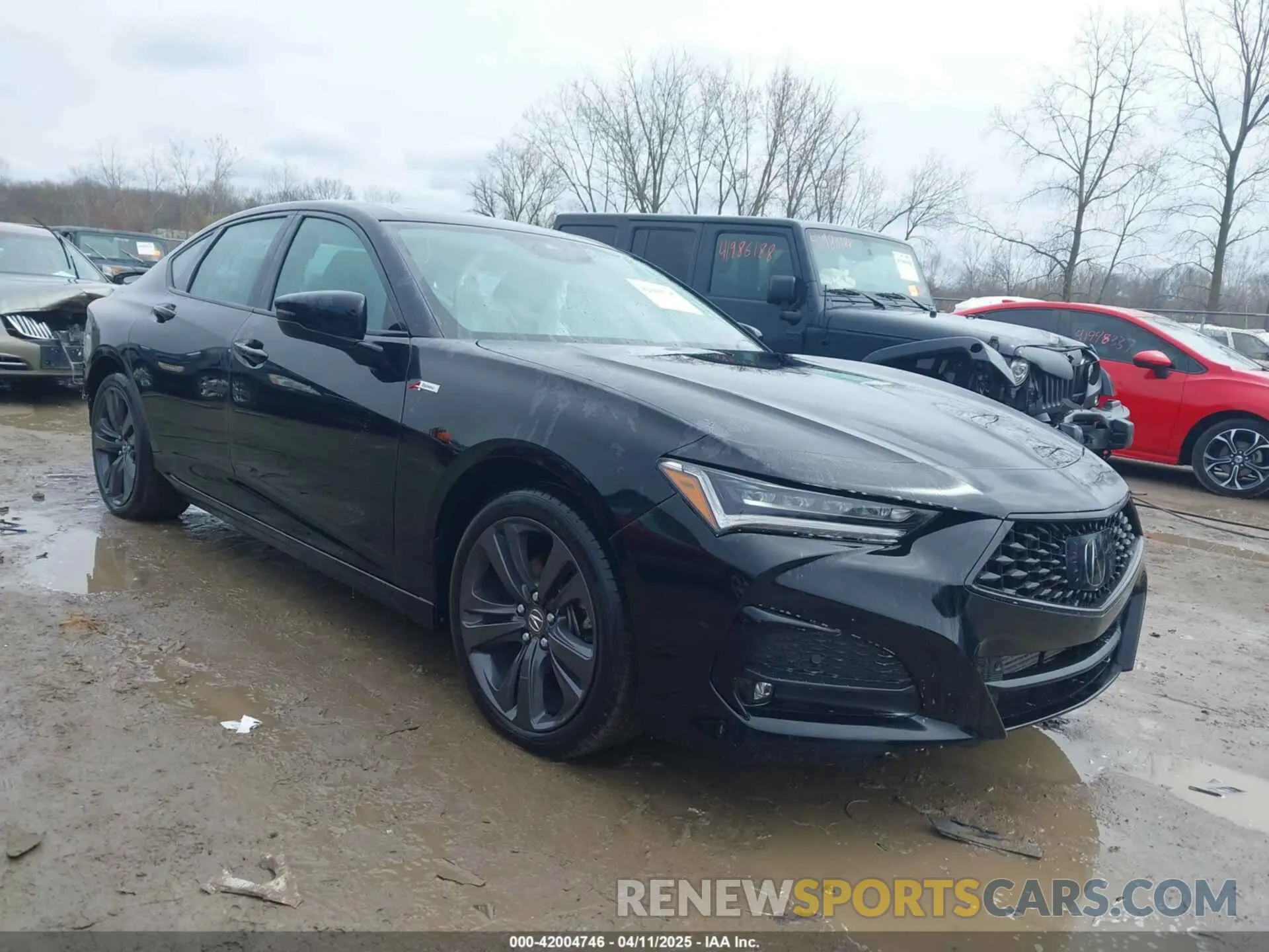 1 fotografías del automóvil dañado 19UUB6F51PA000192 ACURA TLX 2023