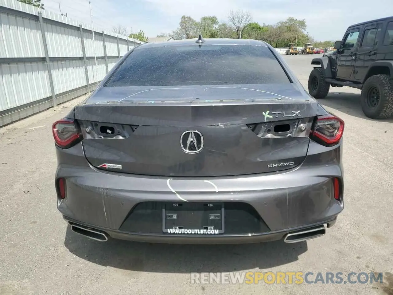 6 fotografías del automóvil dañado 19UUB6F52PA001612 ACURA TLX 2023