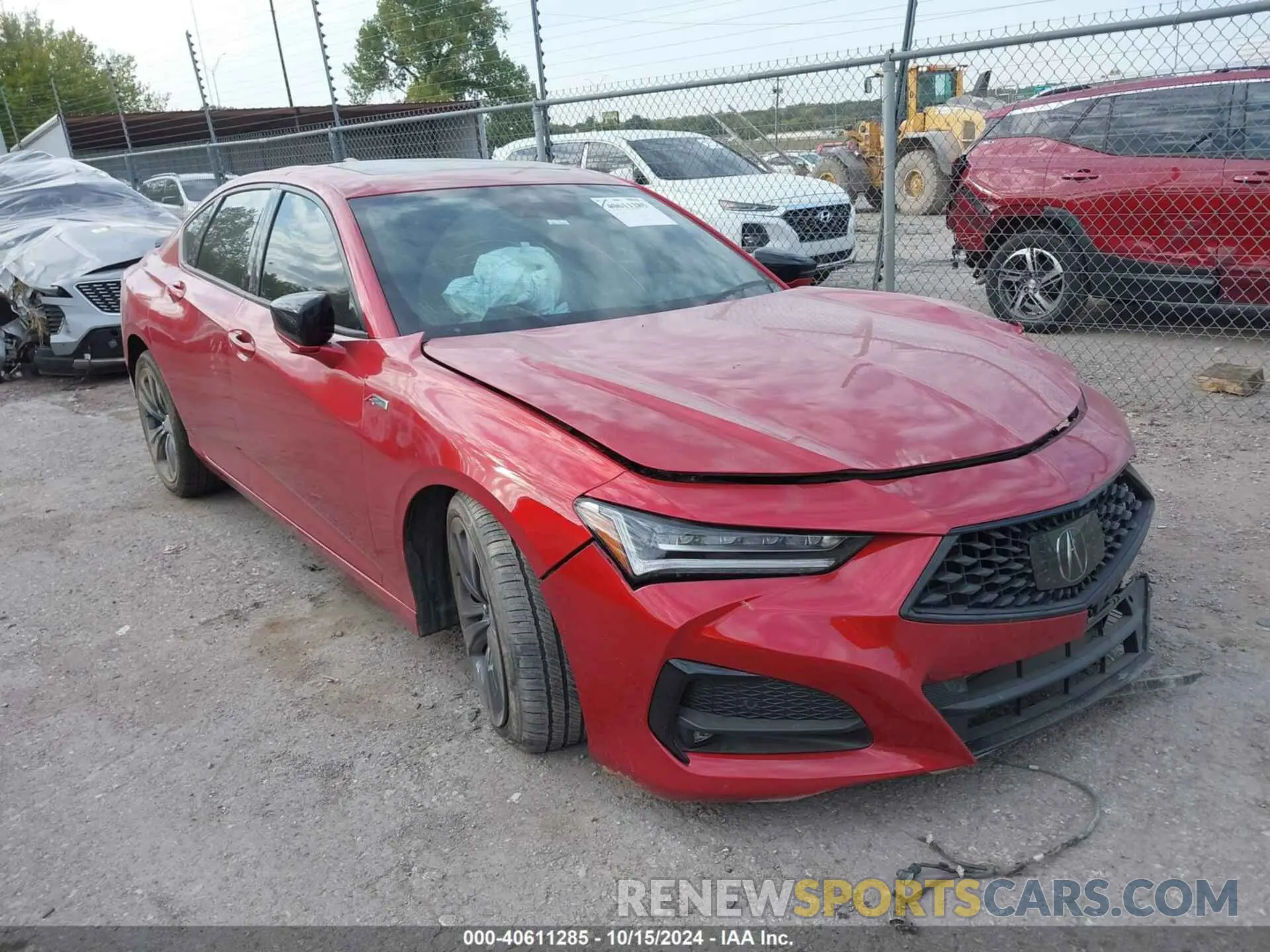 1 fotografías del automóvil dañado 19UUB6F53PA000467 ACURA TLX 2023