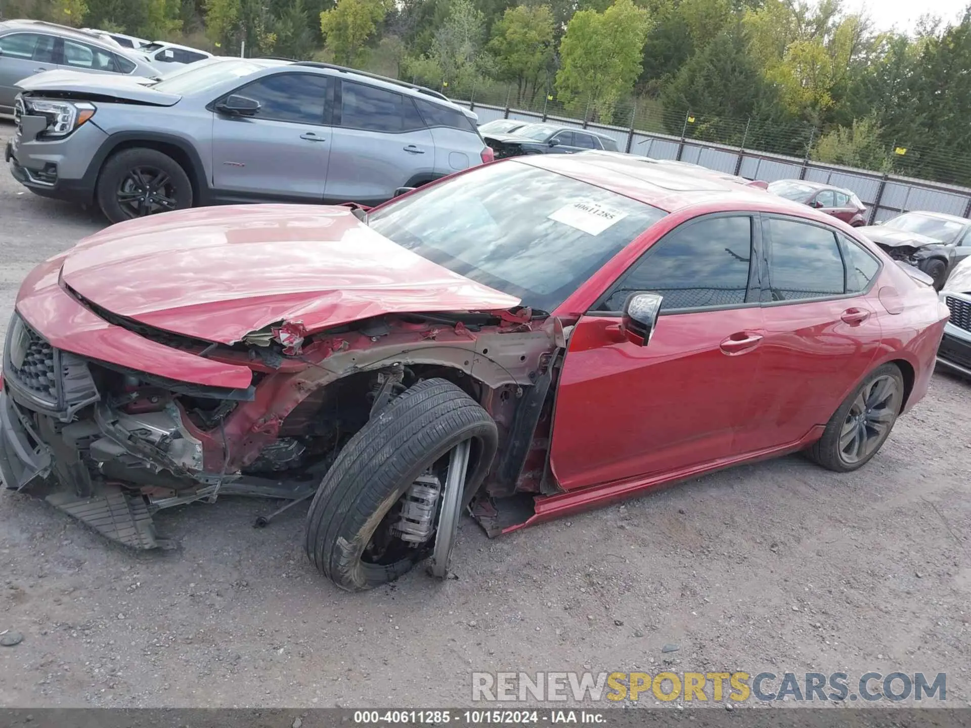 13 fotografías del automóvil dañado 19UUB6F53PA000467 ACURA TLX 2023