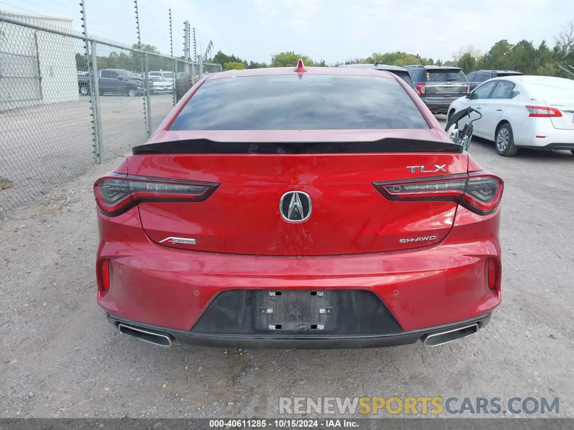 15 fotografías del automóvil dañado 19UUB6F53PA000467 ACURA TLX 2023