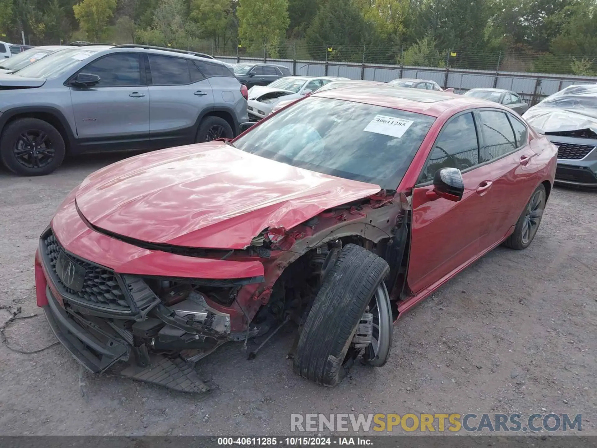 2 fotografías del automóvil dañado 19UUB6F53PA000467 ACURA TLX 2023