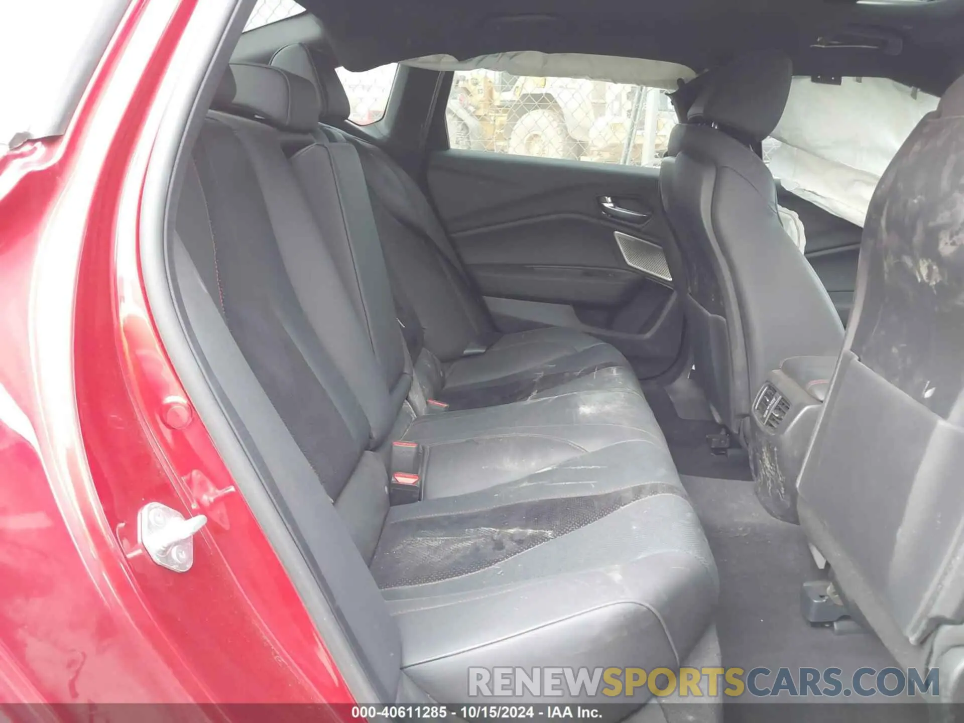 8 fotografías del automóvil dañado 19UUB6F53PA000467 ACURA TLX 2023