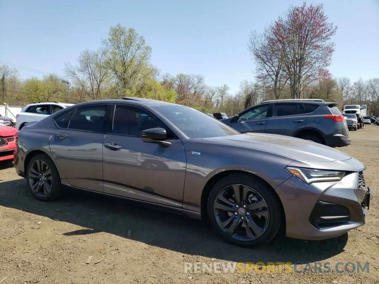 4 fotografías del automóvil dañado 19UUB6F53PA003823 ACURA TLX 2023