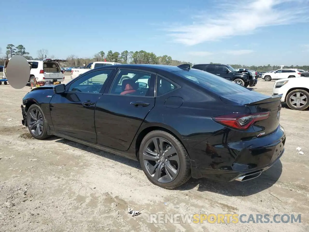 2 fotografías del automóvil dañado 19UUB6F53PA004342 ACURA TLX 2023