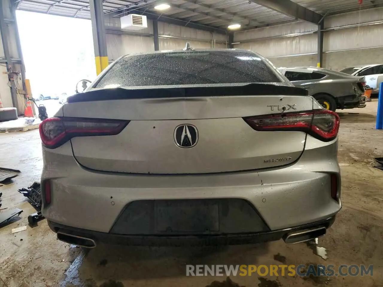 6 fotografías del automóvil dañado 19UUB6F54PA000607 ACURA TLX 2023