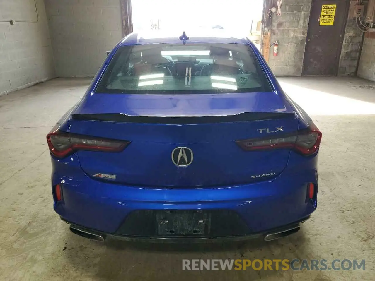 6 fotografías del automóvil dañado 19UUB6F55PA000373 ACURA TLX 2023