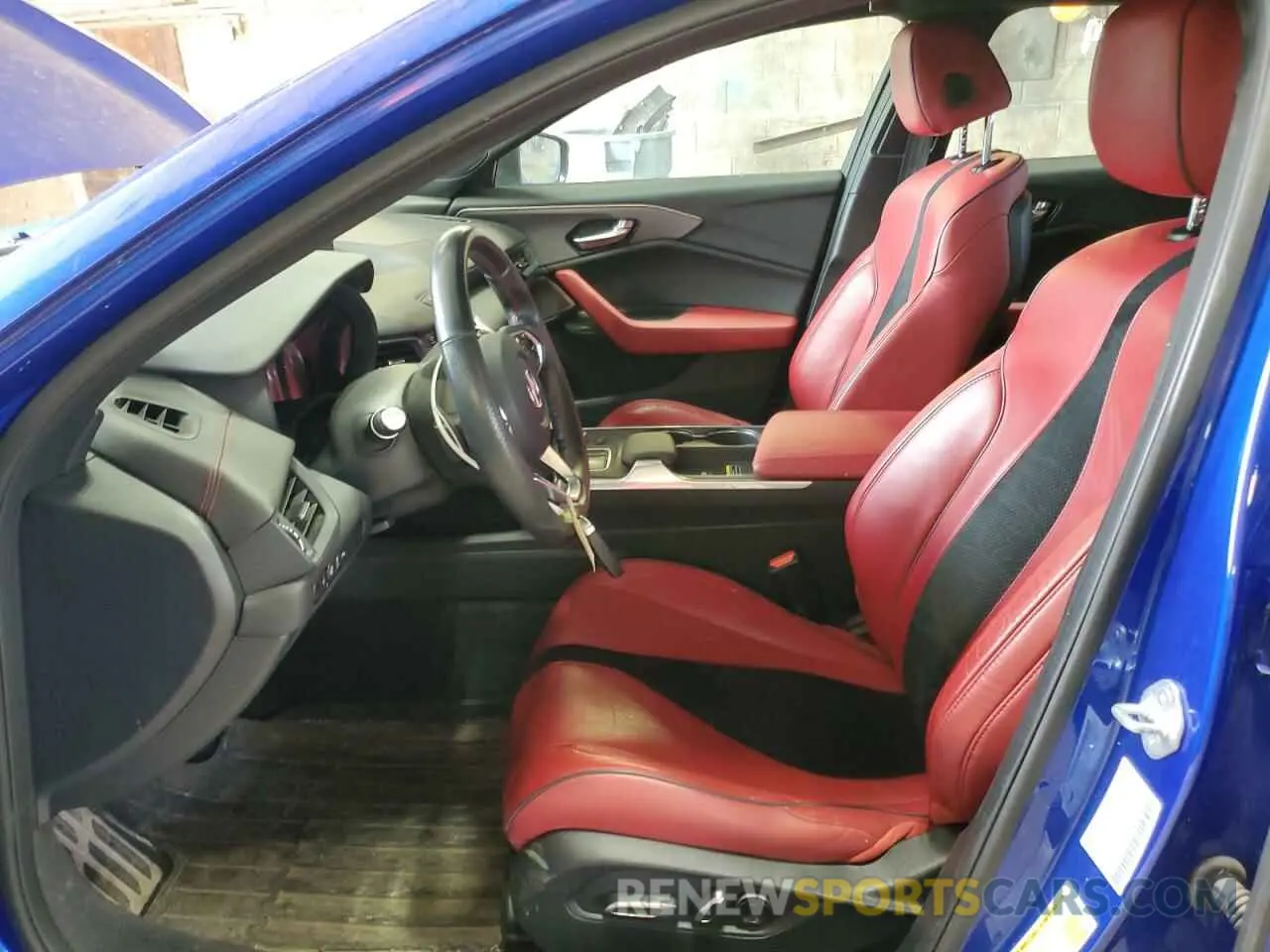 7 fotografías del automóvil dañado 19UUB6F55PA000373 ACURA TLX 2023