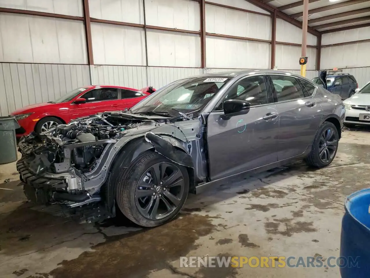 1 fotografías del automóvil dañado 19UUB6F56PA005534 ACURA TLX 2023