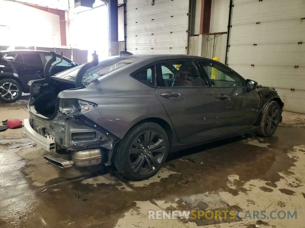 3 fotografías del automóvil dañado 19UUB6F56PA005534 ACURA TLX 2023