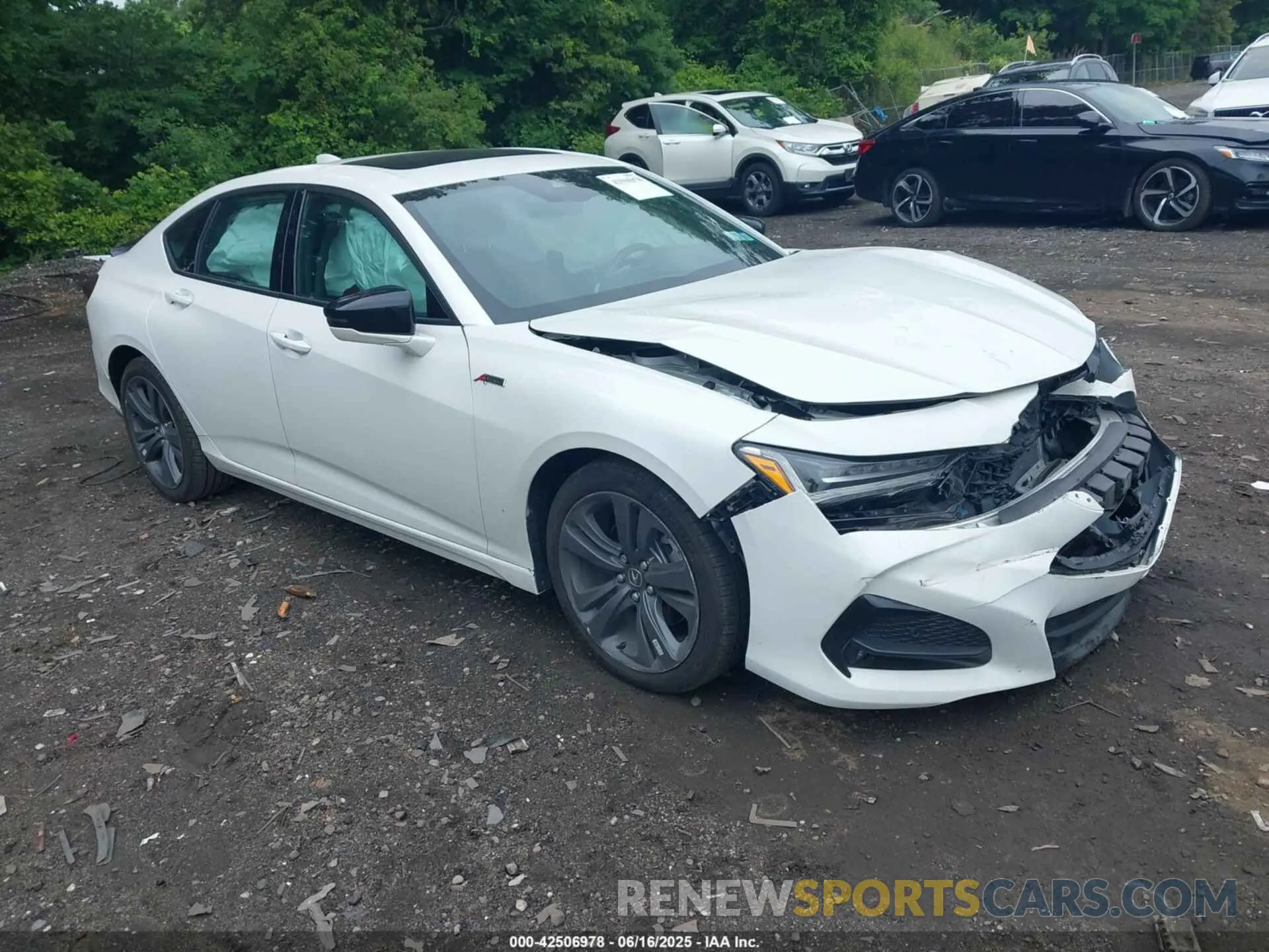 1 fotografías del automóvil dañado 19UUB6F57PA005591 ACURA TLX 2023