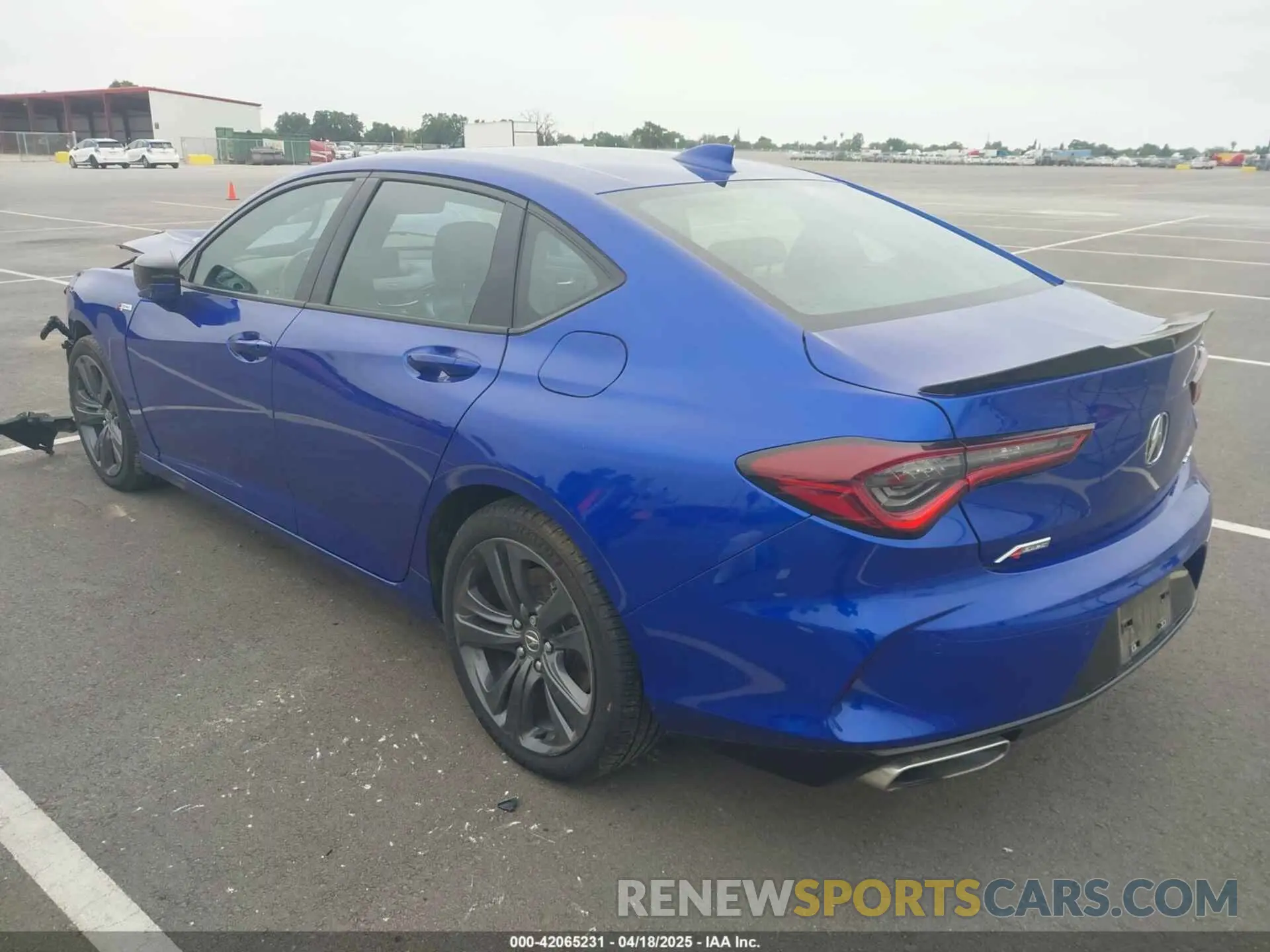 3 fotografías del automóvil dañado 19UUB6F58PA004255 ACURA TLX 2023