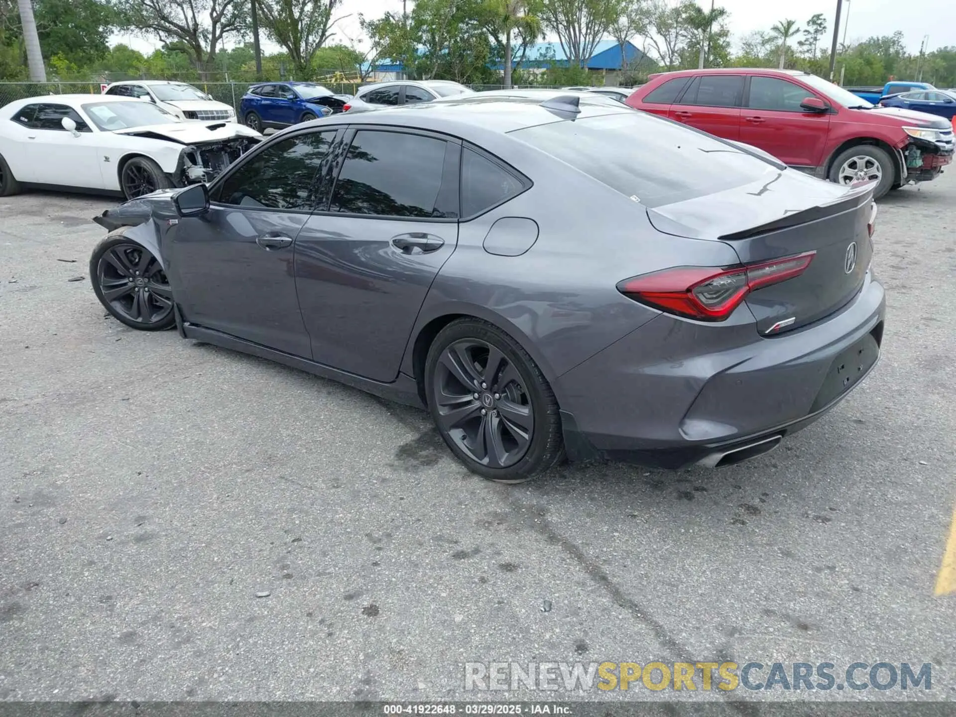 3 fotografías del automóvil dañado 19UUB6F58PA006068 ACURA TLX 2023
