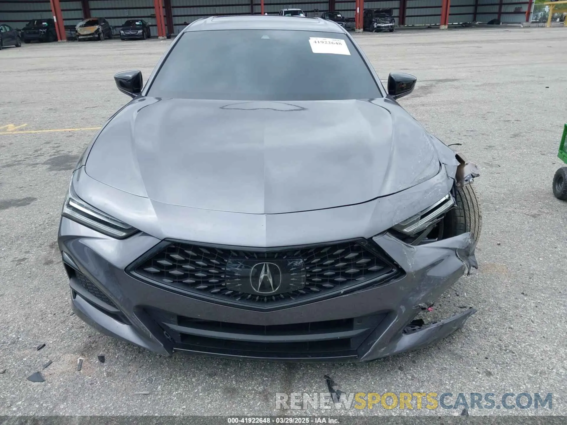 6 fotografías del automóvil dañado 19UUB6F58PA006068 ACURA TLX 2023