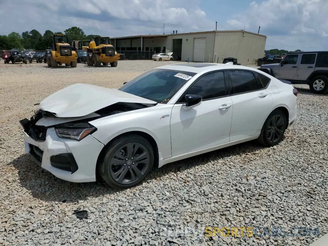 1 fotografías del automóvil dañado 19UUB6F59PA004135 ACURA TLX 2023