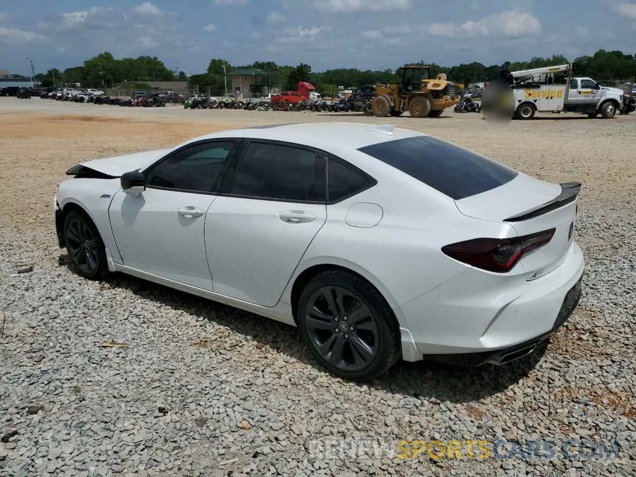 2 fotografías del automóvil dañado 19UUB6F59PA004135 ACURA TLX 2023