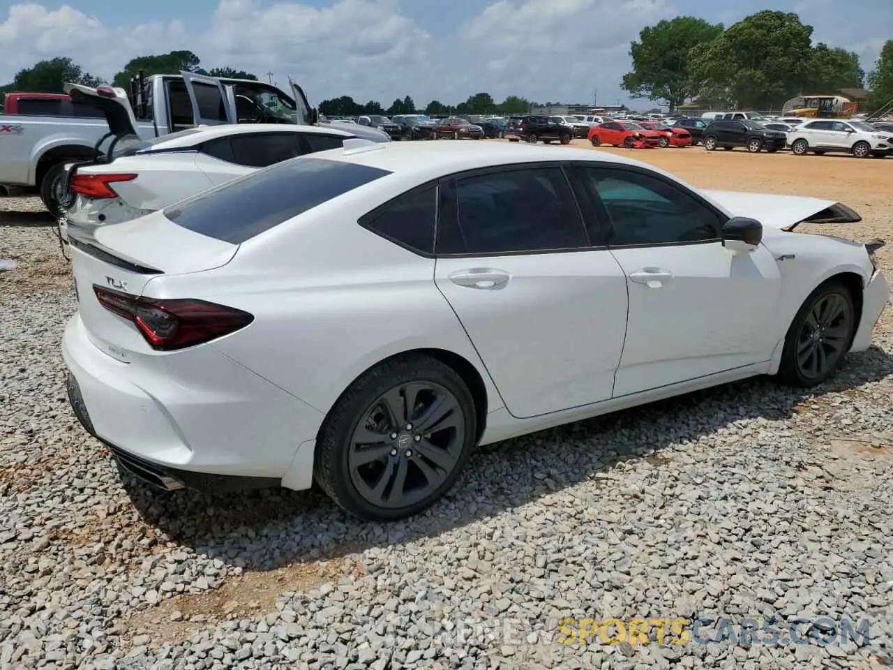 3 fotografías del automóvil dañado 19UUB6F59PA004135 ACURA TLX 2023