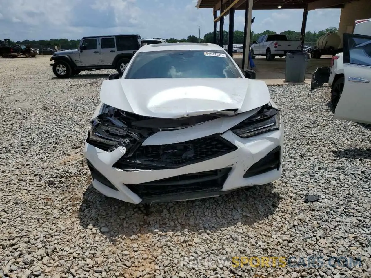 5 fotografías del automóvil dañado 19UUB6F59PA004135 ACURA TLX 2023
