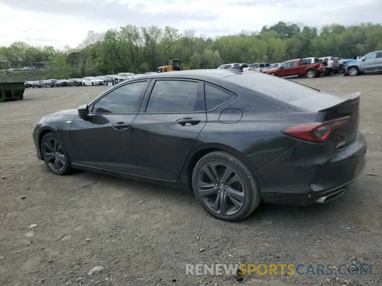 2 fotografías del automóvil dañado 19UUB6F59PA005561 ACURA TLX 2023