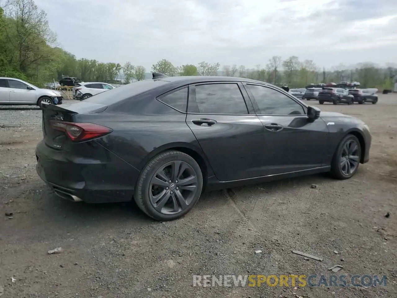 3 fotografías del automóvil dañado 19UUB6F59PA005561 ACURA TLX 2023