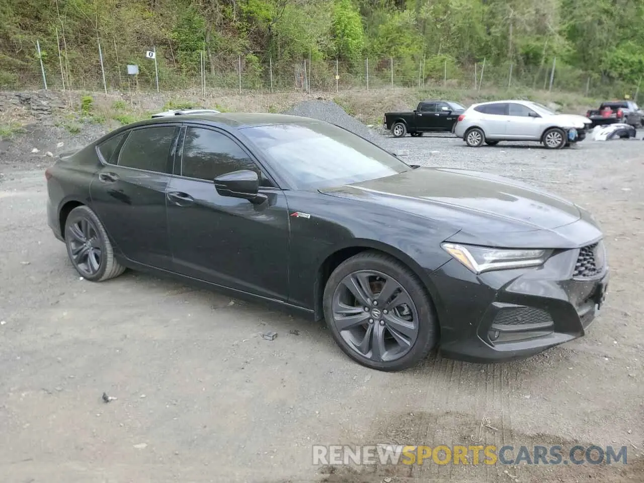 4 fotografías del automóvil dañado 19UUB6F59PA005561 ACURA TLX 2023