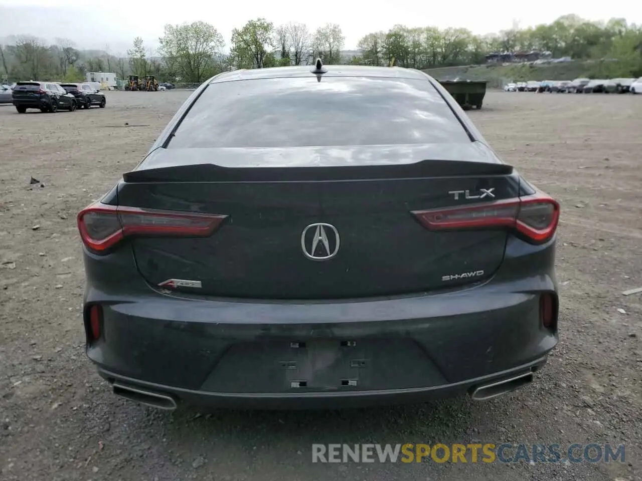 6 fotografías del automóvil dañado 19UUB6F59PA005561 ACURA TLX 2023