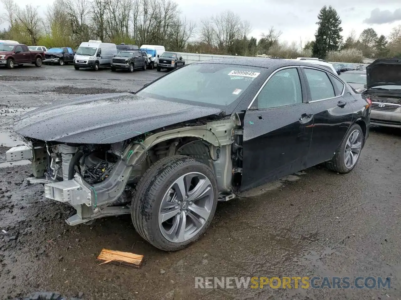 1 fotografías del automóvil dañado 19UUB6F61PA004218 ACURA TLX 2023