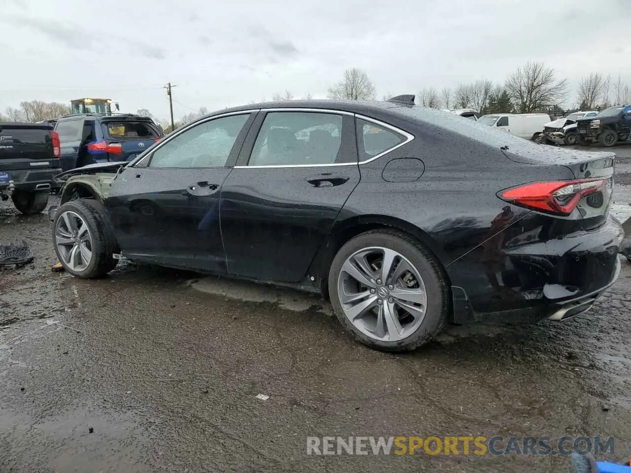2 fotografías del automóvil dañado 19UUB6F61PA004218 ACURA TLX 2023