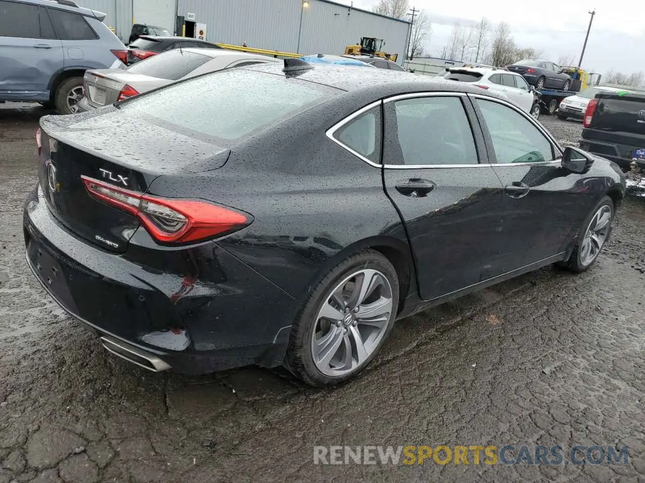 3 fotografías del automóvil dañado 19UUB6F61PA004218 ACURA TLX 2023