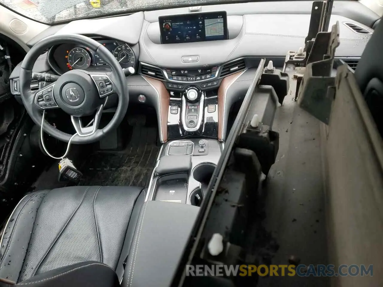 8 fotografías del automóvil dañado 19UUB6F61PA004218 ACURA TLX 2023