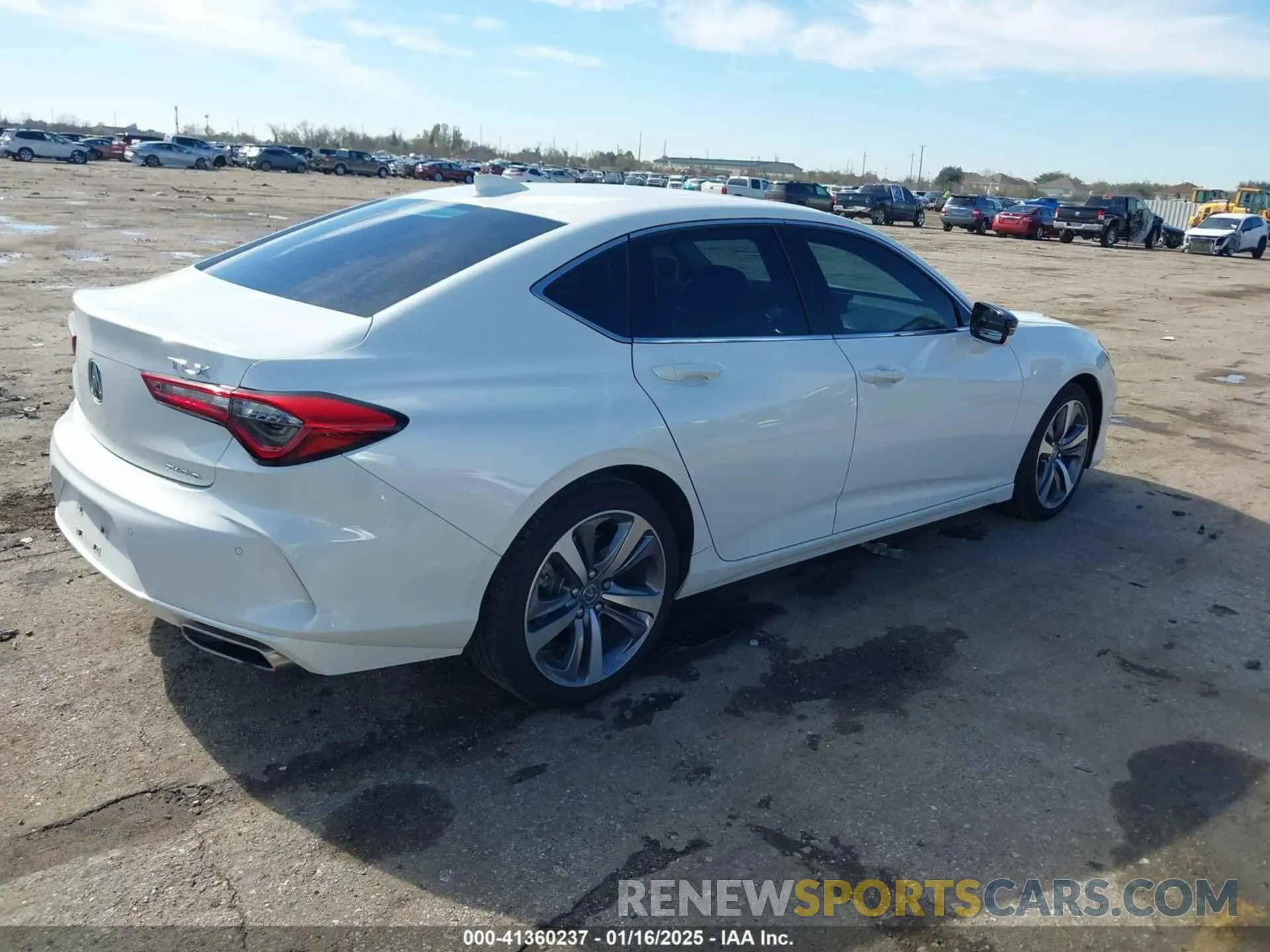 4 fotografías del automóvil dañado 19UUB6F65PA003881 ACURA TLX 2023