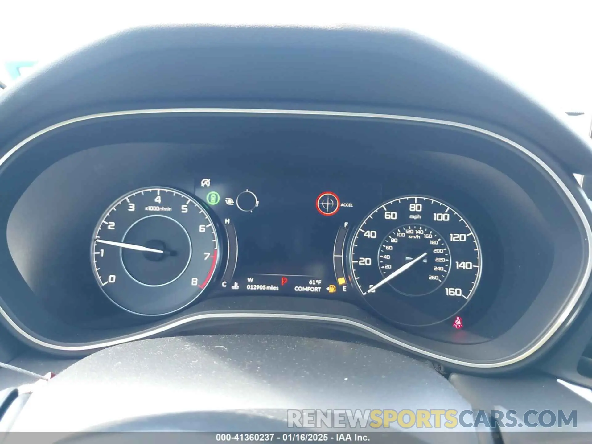 7 fotografías del automóvil dañado 19UUB6F65PA003881 ACURA TLX 2023