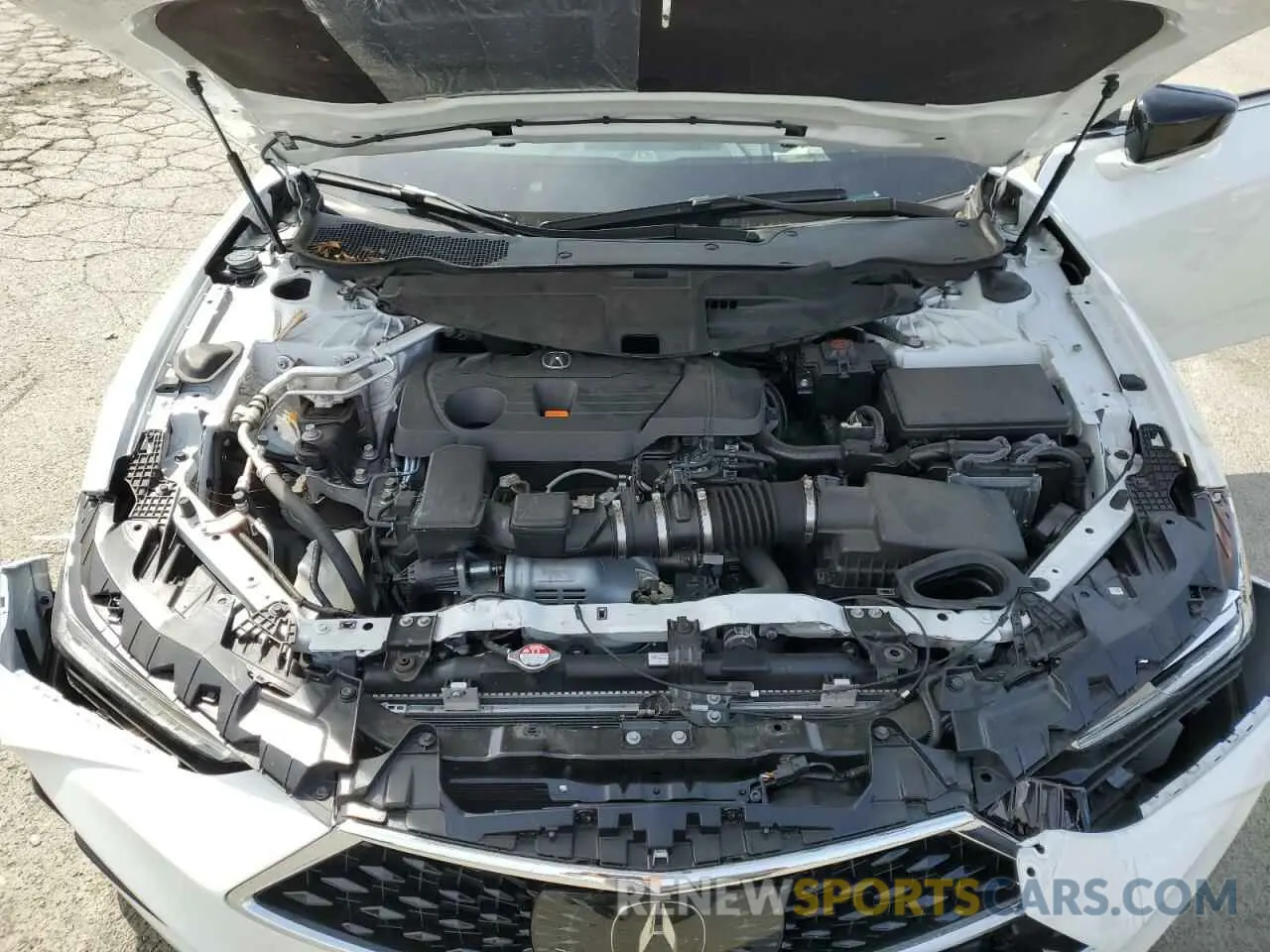 11 fotografías del automóvil dañado 19UUB6F69PA001387 ACURA TLX 2023