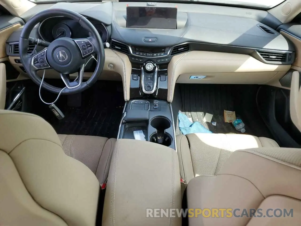 8 fotografías del automóvil dañado 19UUB6F69PA001387 ACURA TLX 2023