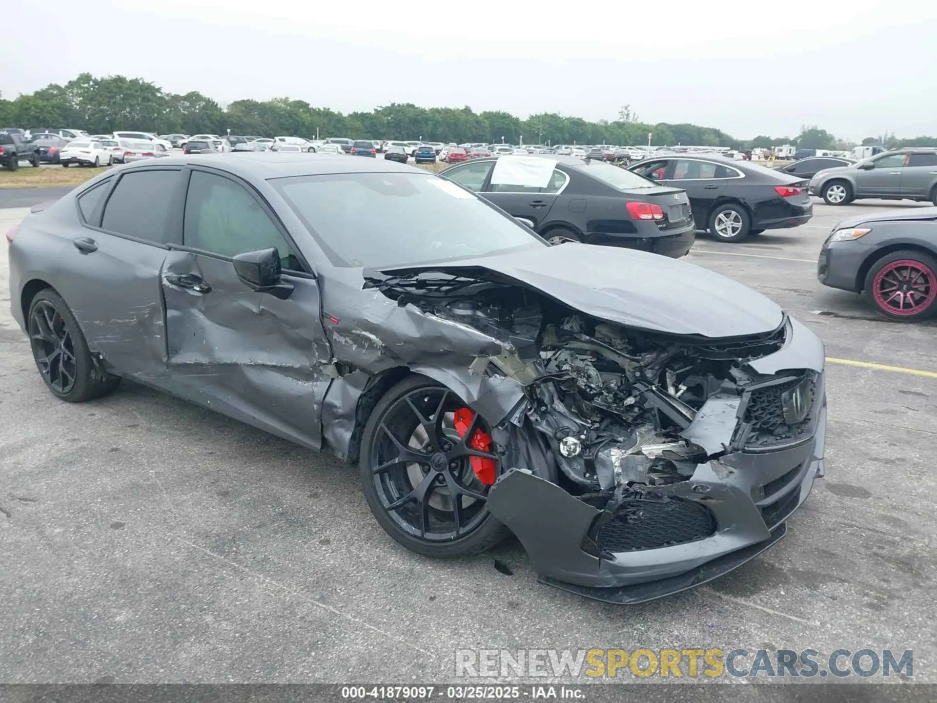 1 fotografías del automóvil dañado 19UUB7F00PY000301 ACURA TLX 2023
