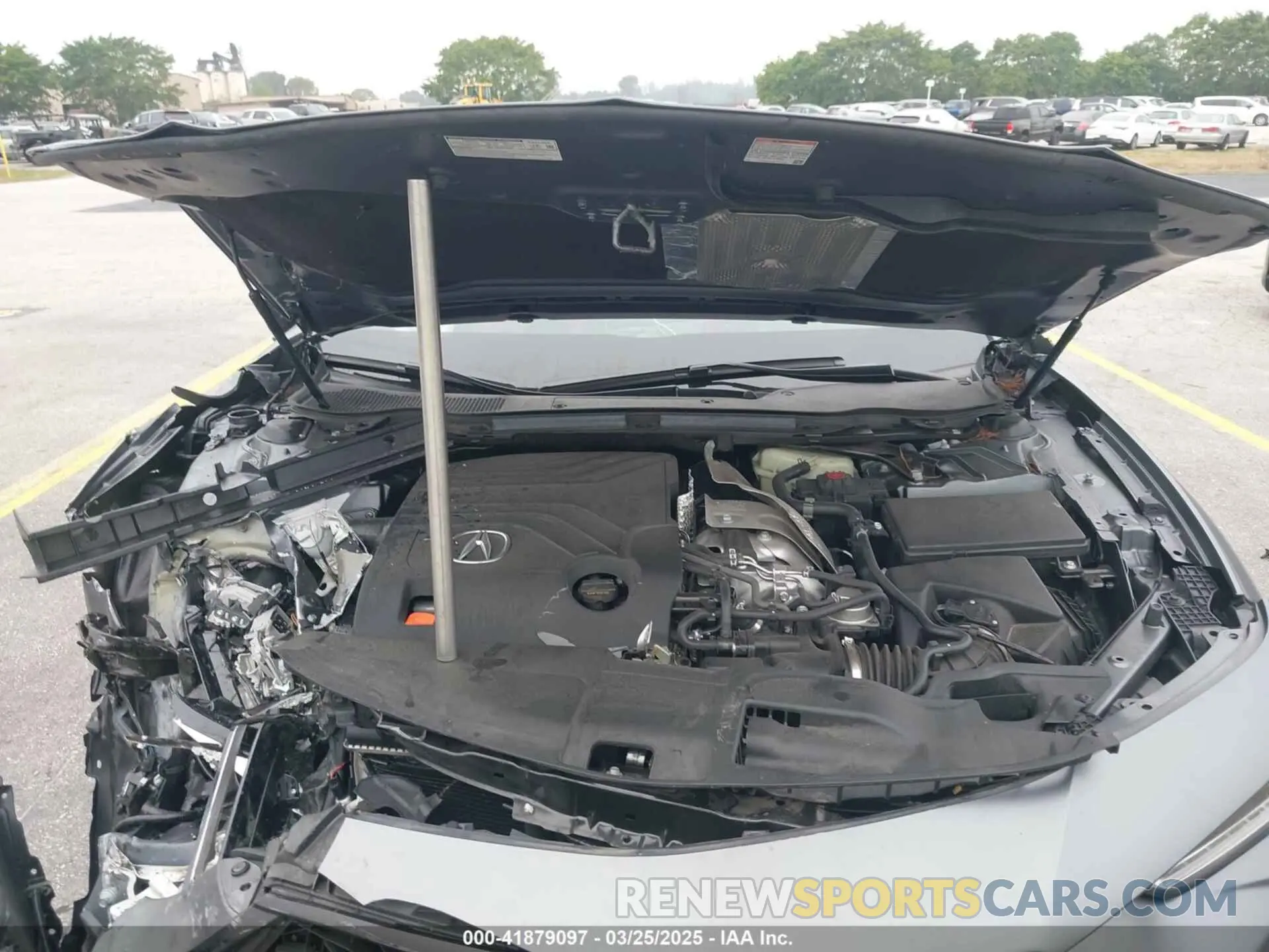 10 fotografías del automóvil dañado 19UUB7F00PY000301 ACURA TLX 2023