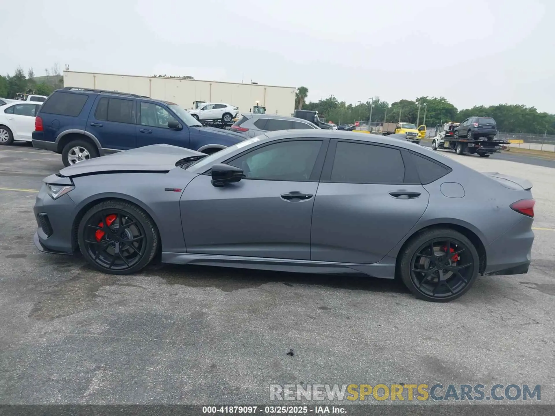 14 fotografías del automóvil dañado 19UUB7F00PY000301 ACURA TLX 2023