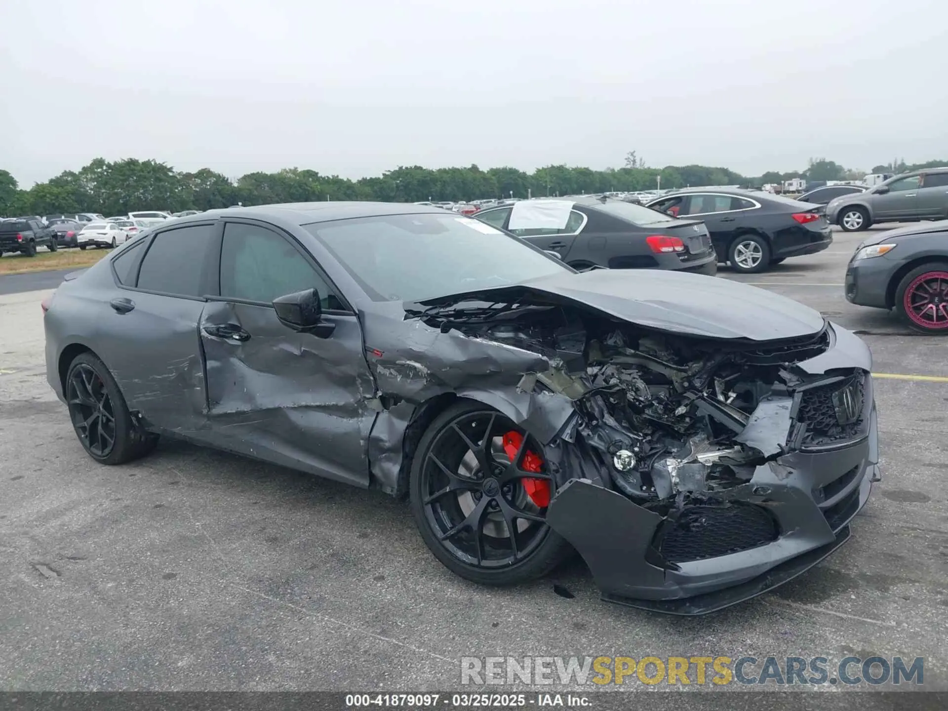 6 fotografías del automóvil dañado 19UUB7F00PY000301 ACURA TLX 2023