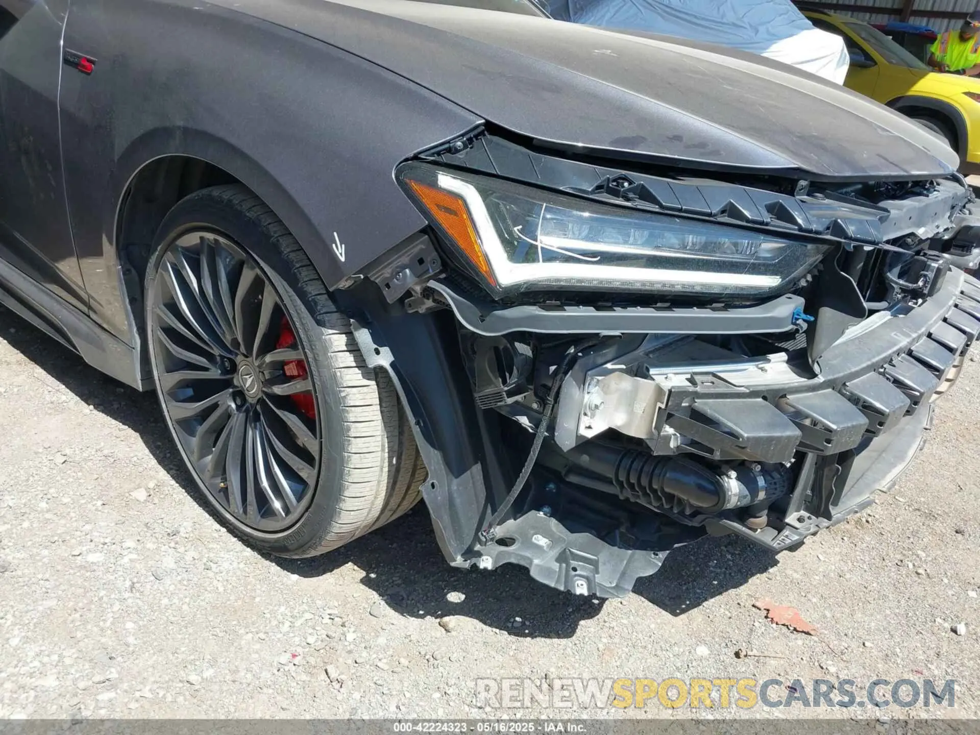 20 fotografías del automóvil dañado 19UUB7F01PA001899 ACURA TLX 2023