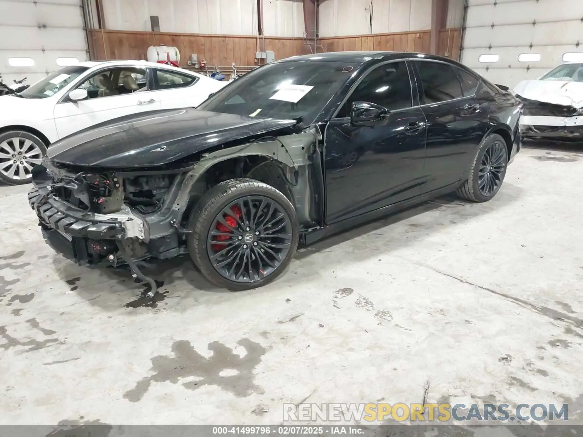 2 fotografías del automóvil dañado 19UUB7F04PA002707 ACURA TLX 2023